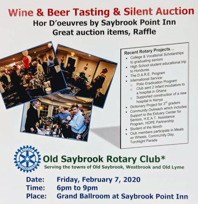 Old Saybrook Rotary Wine Tasting & Silent Auction