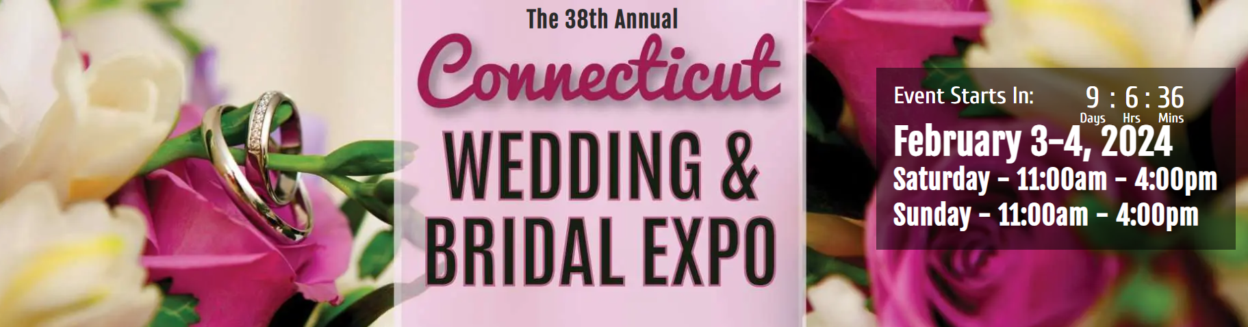 Annual Connecticut Bridal Expo at the Connecticut Convention Center