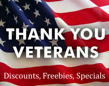 Connecticut Veteran's Day Discount, Freebies, and Specials