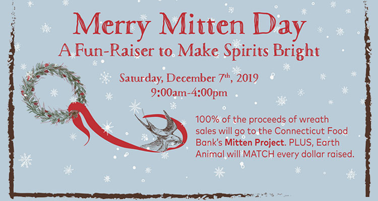 Merry Mitten Day with Earth Animal on December 7th