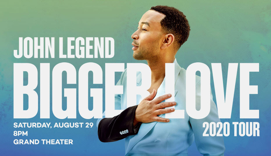 John Legend is Coming to Foxwoods Resort Casino
