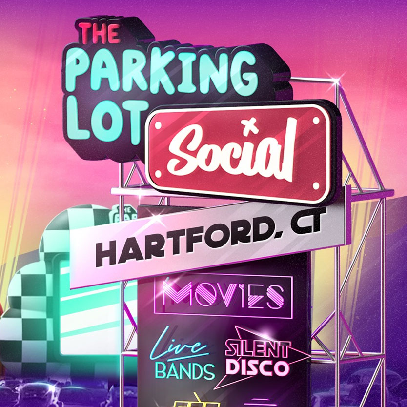 The Parking Lot Social is coming to Hartford, Connecticut, September 9th - 13th, 2020. The Parking Lot Social is an amazing, new touring experience which packs a bunch of exciting entertainment into one incredible night out. We’ve created a spectacular event space and overloaded it with a program of immersive and interactive entertainment. Broadcast from our stage straight to your car, it allows us all to get out the house and come together, while still keeping us that safe distance apart.