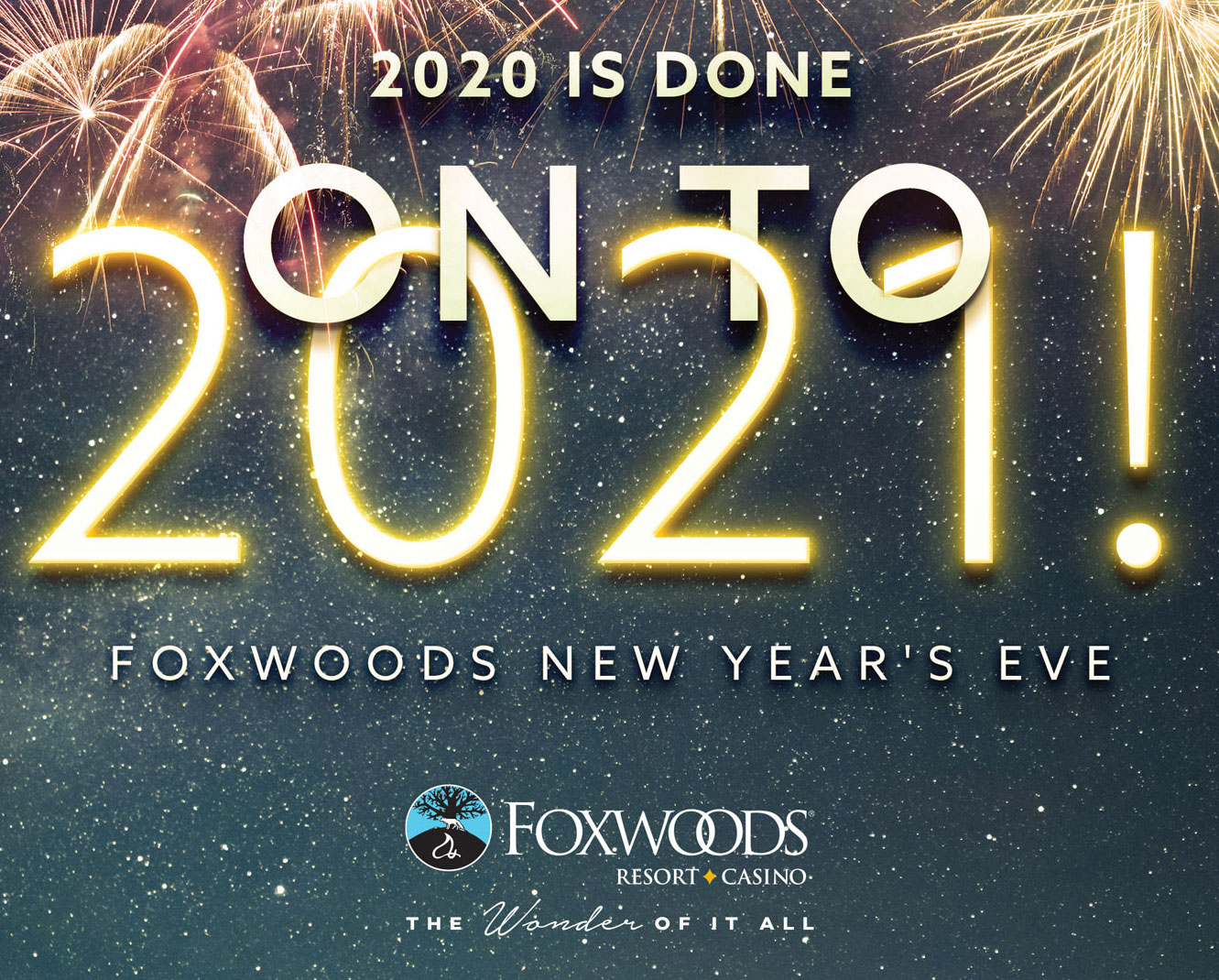 2020 Foxwoods New Year's Eve Celebrations