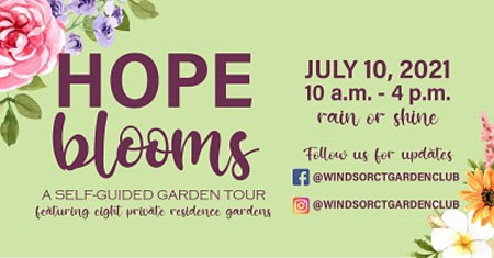 The Windsor Garden Club Hope Blooms Garden Tour