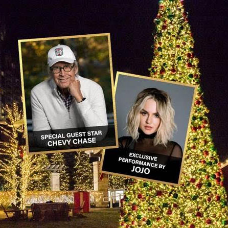Chevy Chase "Christmas Vacation at Foxwoods Resort Casino Tree Lighting