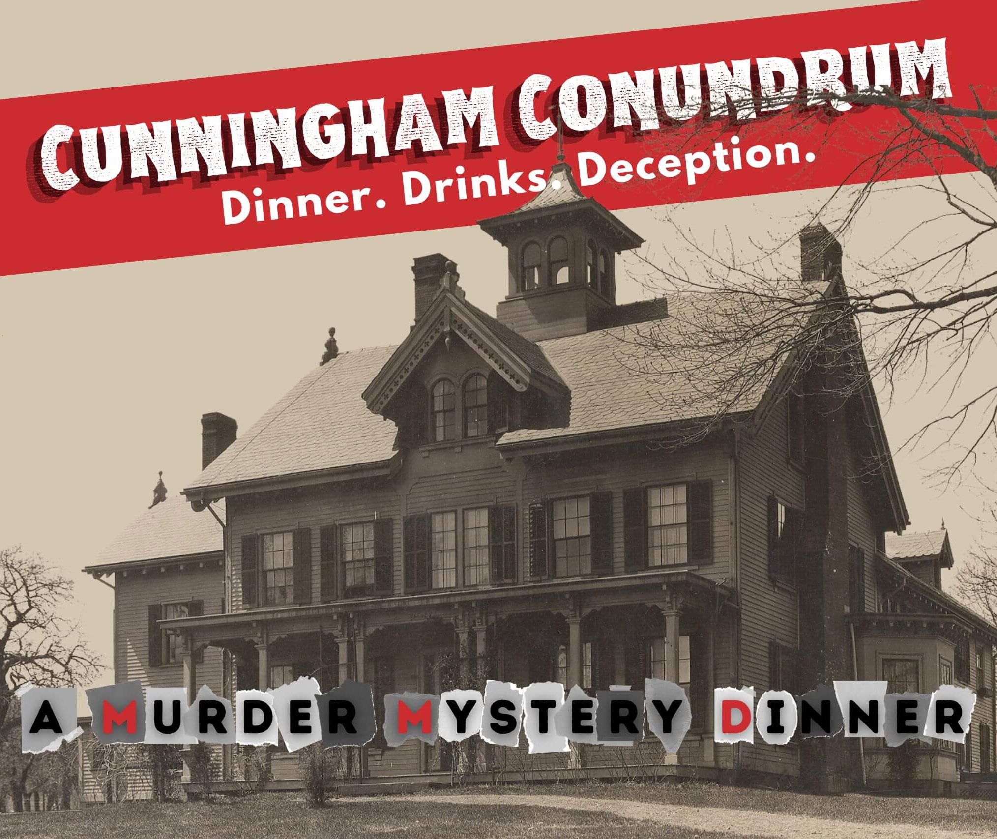 Cunningham Conundrum Murder Mystery Dinner at Lyman Orchards