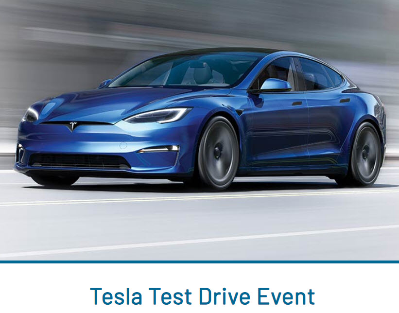 Tesla Test Drive Event at Mohegan Sun Casino