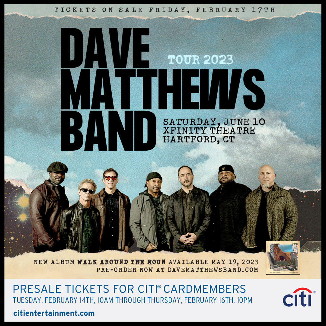 Dave Matthews Band at XFINITY Theatre Hartford