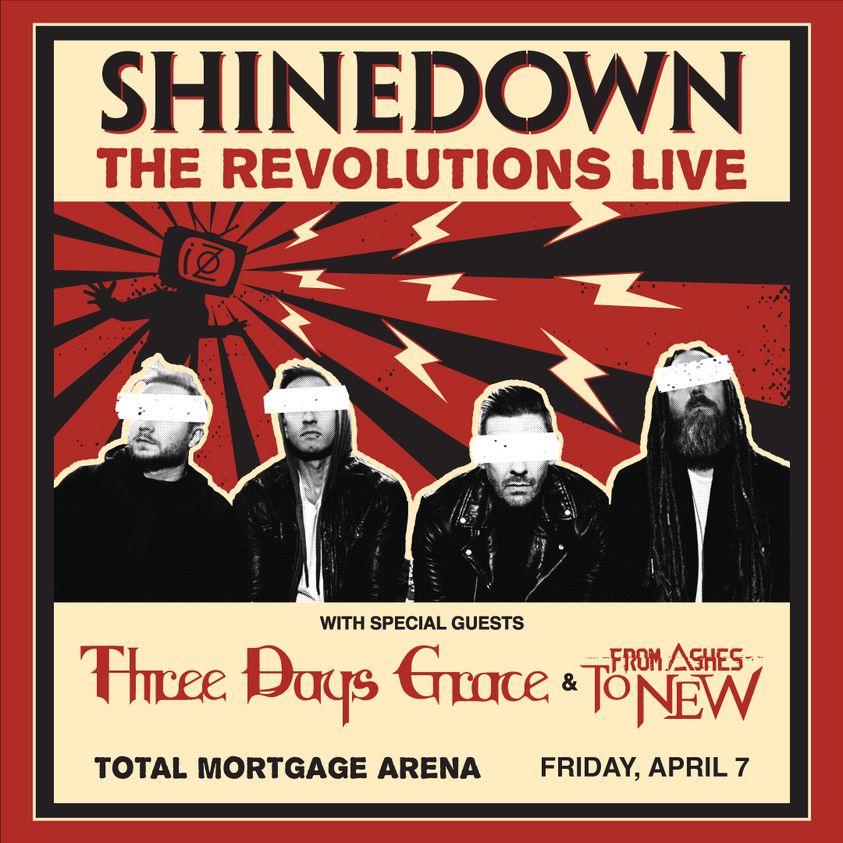 Shinedown: The Revolutions Live Tour at Total Mortgage Arena