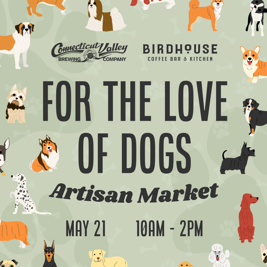 For the Love of Dogs Market at Connecticut Valley Brewing Company