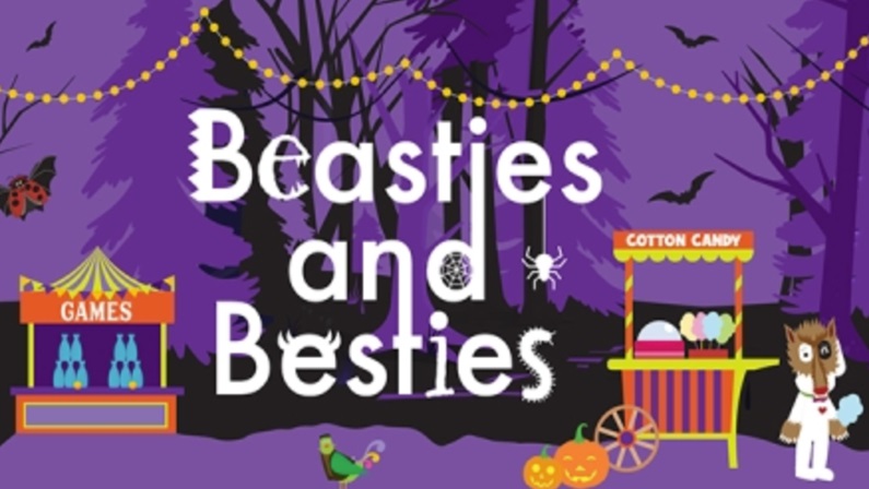 beasties and besties at stepping stones museum