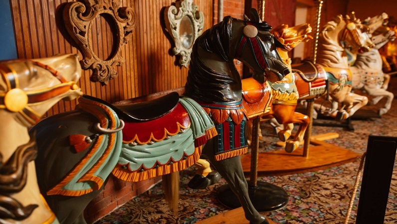 halloween carousel museum