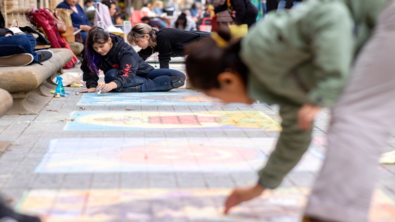 new haven chalk art festival