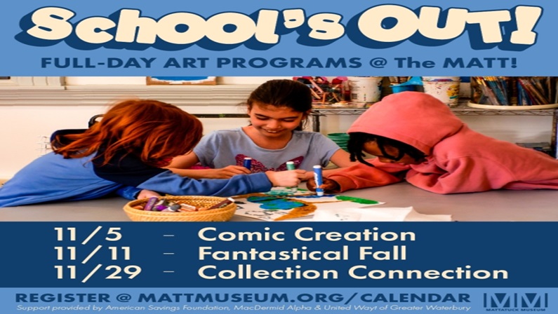 School’s OUT!: Comic Creation at The MATT