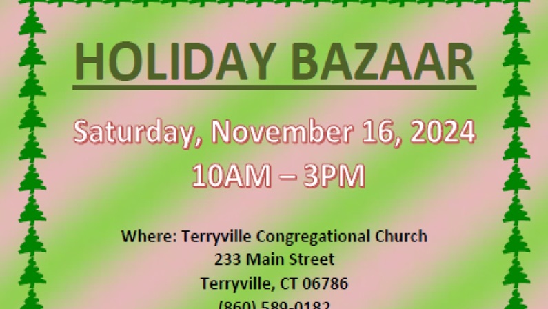 Annual Christmas Bazaar at Terryville Congregational Church