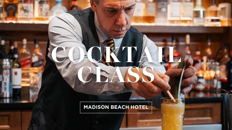 Holiday Cocktail Class at Madison Beach Hotel