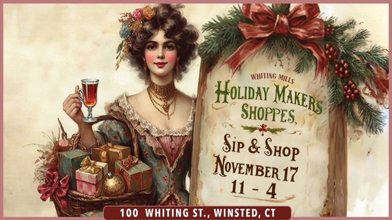 Holiday Sip & Shop at Whiting Mills