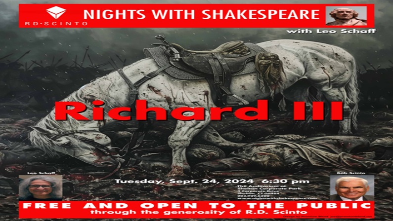 Nights with Shakespeare: Richard III at Shelton Corporate Park