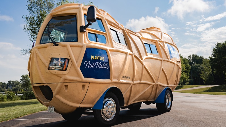 Planters Nut Mobile at 1741 Pub & Grill