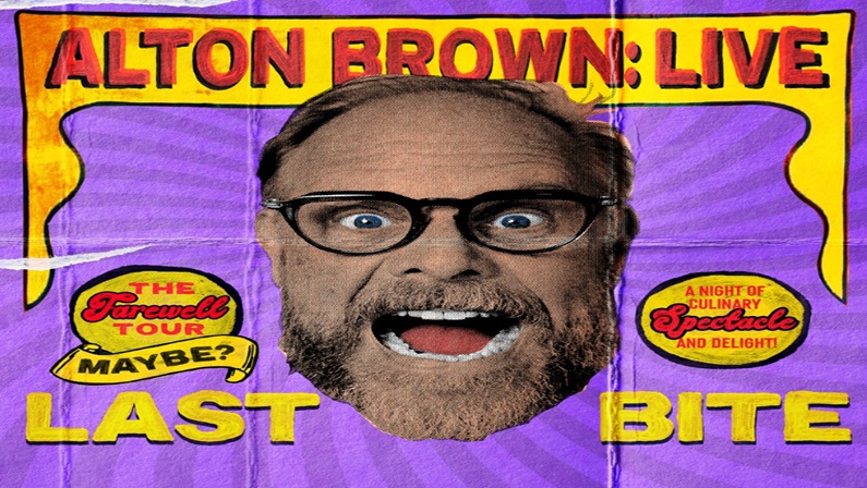 Alton Brown: Last Bite at William H. Mortensen Hall