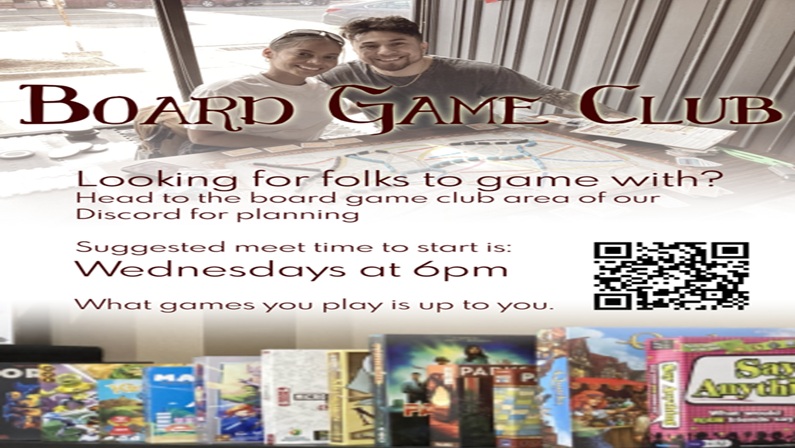 Board Game Club at Back Again Board Game Cafe