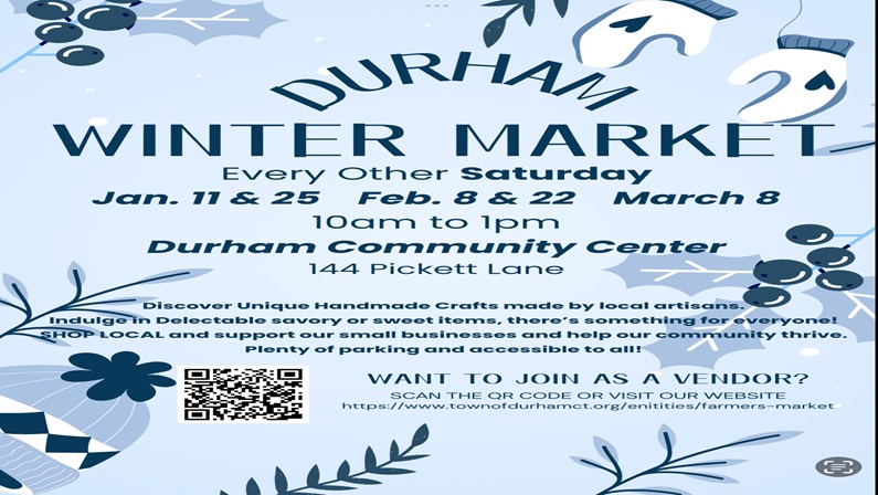 Durham Winter Market at The Durham Community Center