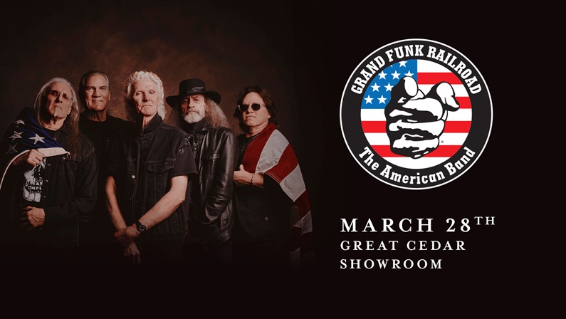 Grand Funk Railroad at Great Cedar Showroom