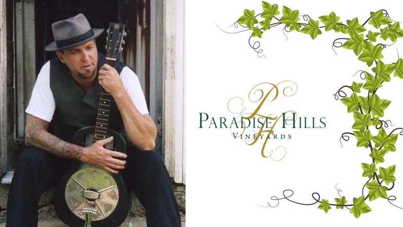 Live Music with Eran Troy Danner at Paradise Hills Vineyard