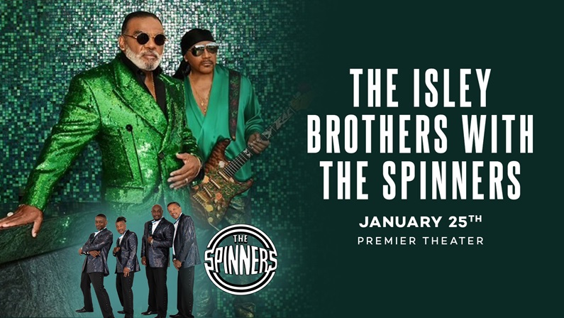 The Isley Brothers with The Spinners at the Premier Theater