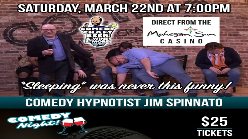 Comedy Hypnosis at Priam Vineyards