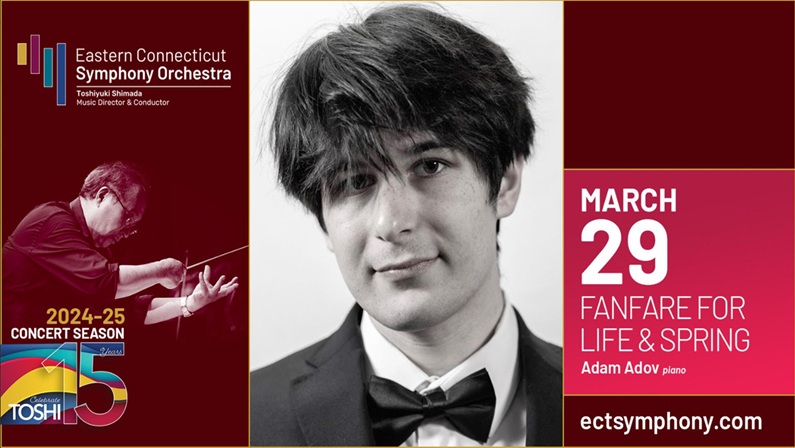 Fanfare for Life & Spring with the Eastern Connecticut Symphony Orchestra at Garde Arts Center