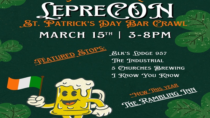 LepreCON Bar Crawl in Downtown New Britain