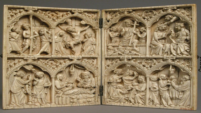 Art in Focus – Diptych: Scenes from the Life of Christ and the Virgin (1350) at Fairfield University Museum of Art