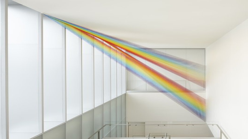 Gabriel Dawe: Plexus no. 43 at the Bruce Museum