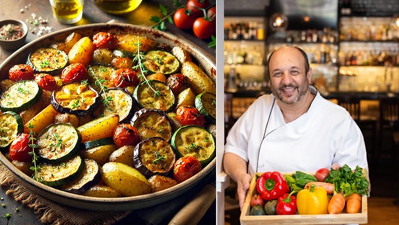 A Vegan Tour of Greek Cuisine 4 with Chef Dino Kolitsas at The Silo Cooking School