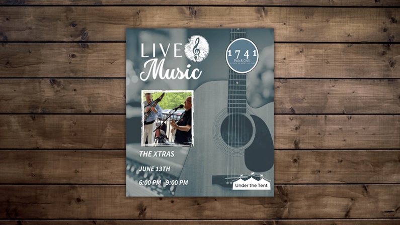 Friday Night Live Music Series Featuring The Xtras at 1741 Pub & Grill