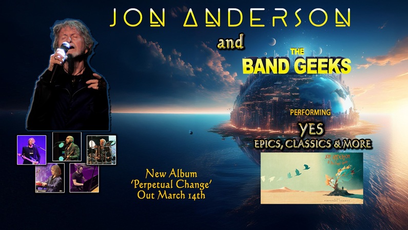 Jon Anderson and The Band Geeks at Ridgefield Playhouse