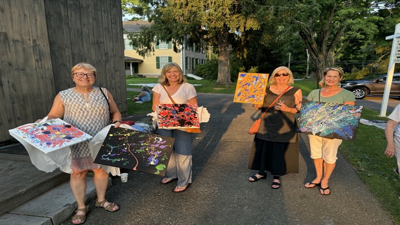Art•Bar Happy Hour: Paint Like Jackson Pollock at Florence Griswold Museum