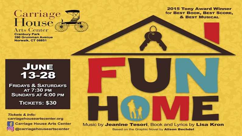 Fun Home the Musical at Carriage House Arts Center