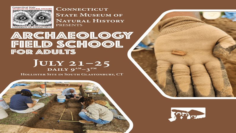 Archaeology Field School for Adults with the Office of State Archaeology in South Glastonbury