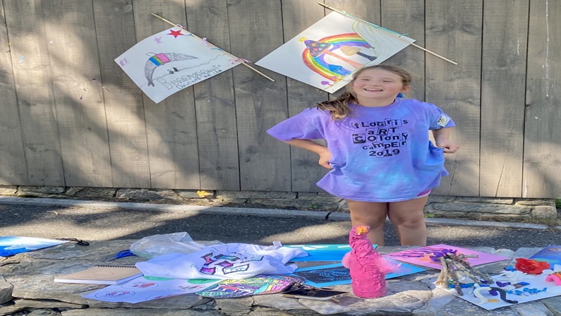 Art Colony Camp Session #2 at Florence Griswold Museum