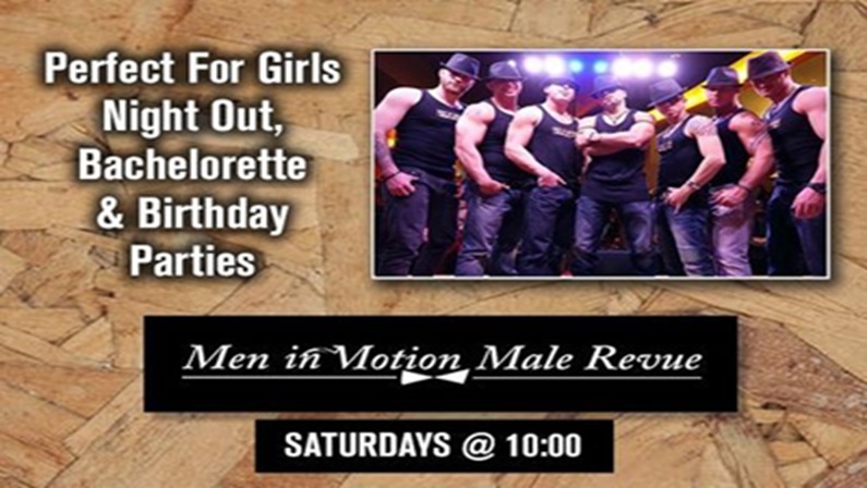 Men in Motion at Comix Roadhouse at Mohegan Sun