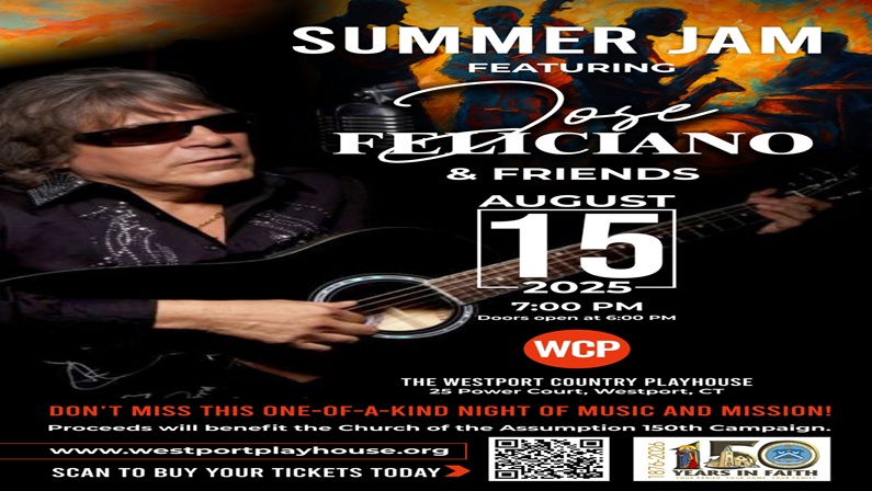 Summer Jam Featuring José Feliciano & Friends at Westport Country Playhouse