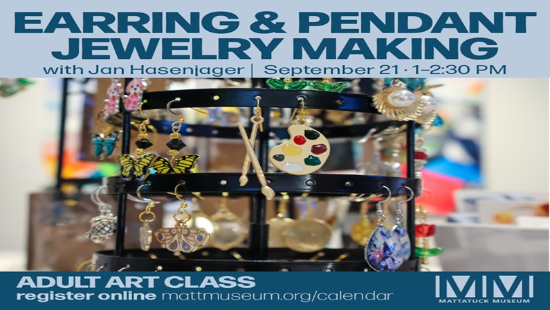 Adult Art Workshop: Jewelry Design at Mattatuck Museum
