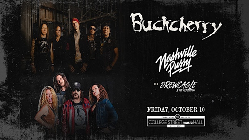 Buckcherry and Michael Monroe at College Street Music Hall