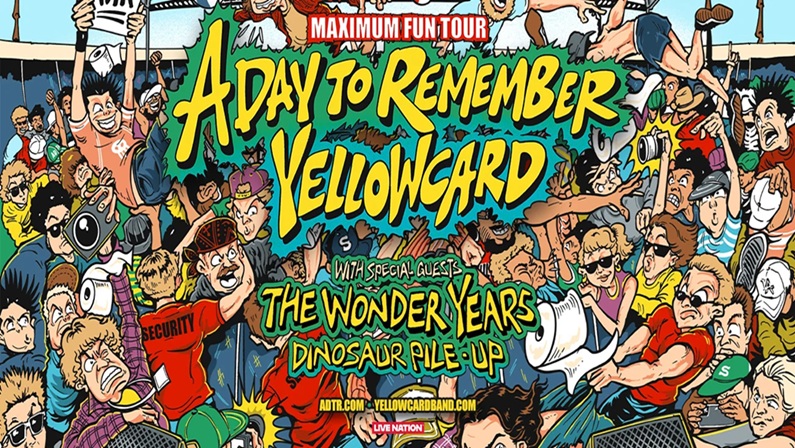 A Day To Remember and Yellowcard at Total Mortgage Arena