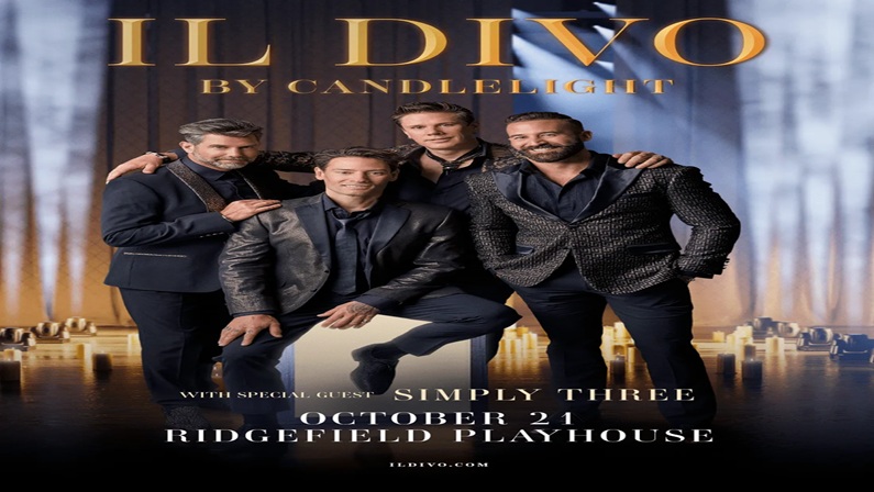 Il Divo by Candlelight with Simply Three at Ridgefield Playhouse