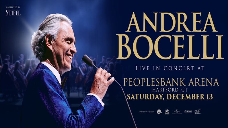 Andrea Bocelli at PeoplesBank Arena