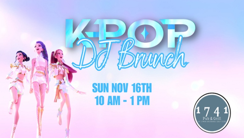 K-Pop Sunday DJ Brunch at 1741 Pub & Grill