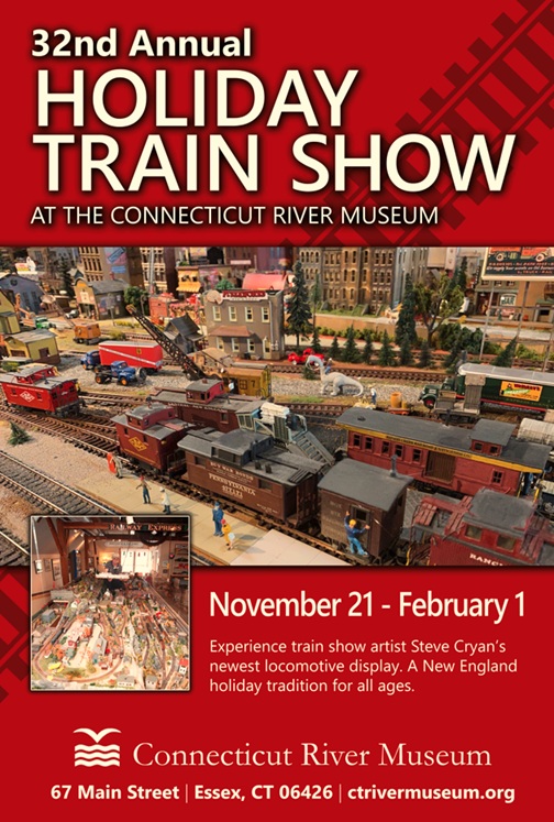 Steve Cryan’s 32nd Annual Train Show at Connecticut River Museum